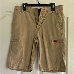 Levi's Tan Cargo Shorts Classic Style